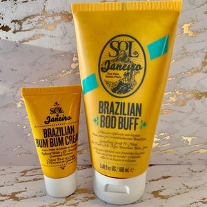 SOLD Sol De Janeiro  Bod Buff & Bum Bum Cream